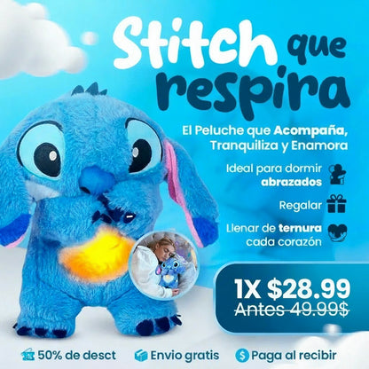 💆‍♀️STITCH QUE RESPIRA PARA DORMIR 😴