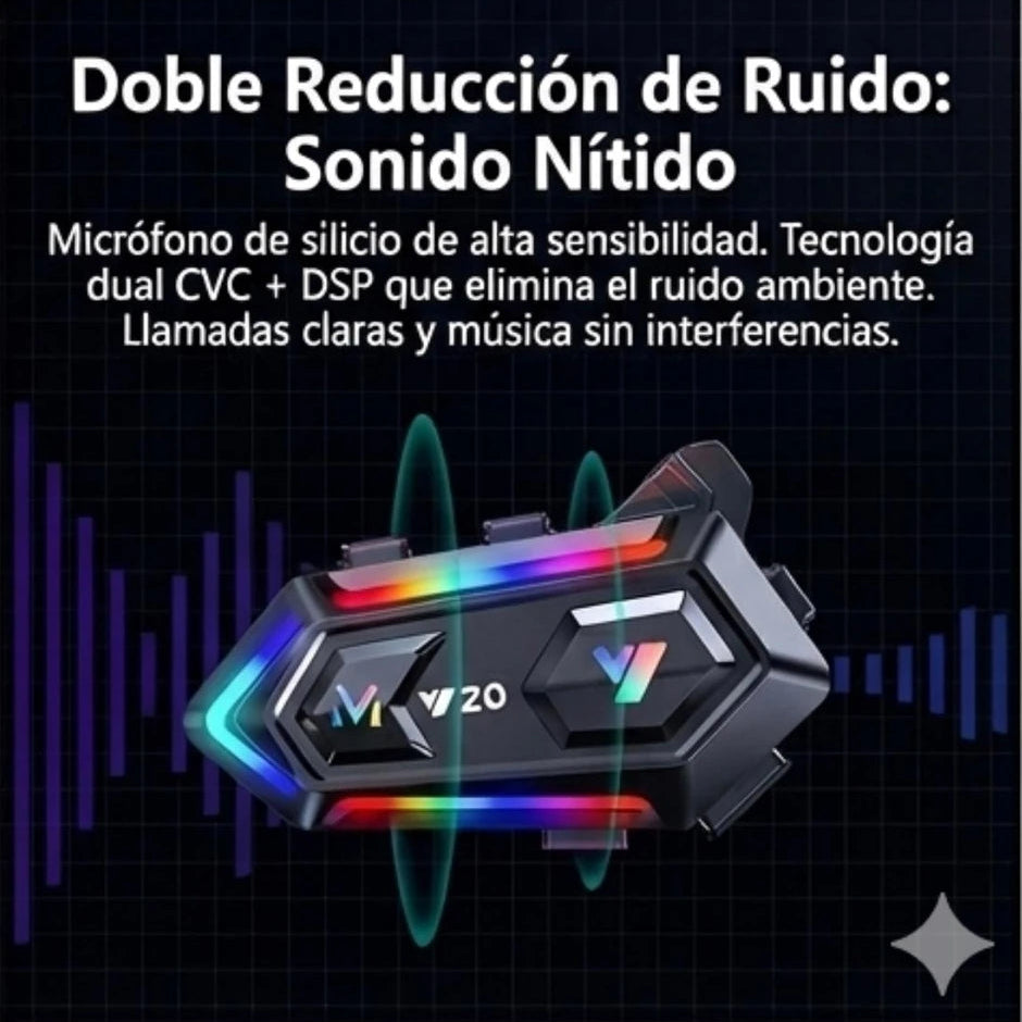 Intercomunicador Helmet Y20