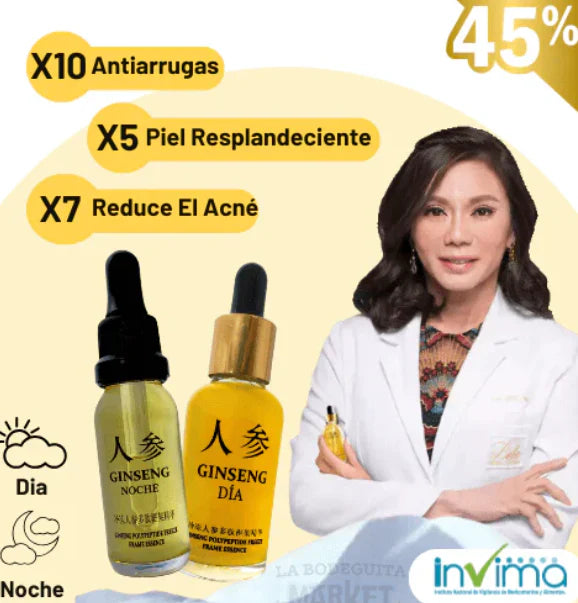 🎉 PROMO 2X1 GINSENG DÍA Y NOCHE® SÉRUM