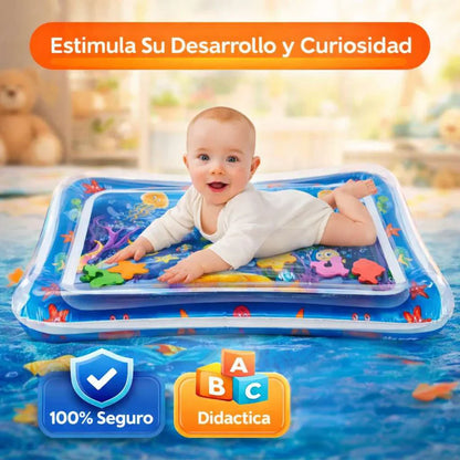 🍼💧 Tapete de Agua Inflable para Bebés 💧🍼