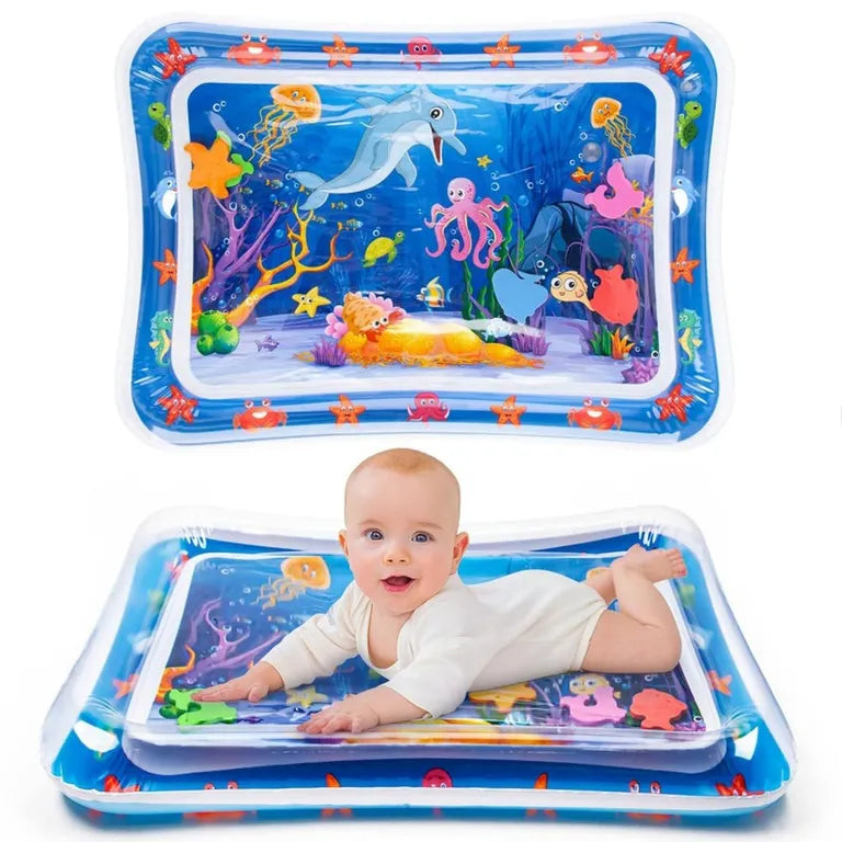 🍼💧 Tapete de Agua Inflable para Bebés 💧🍼