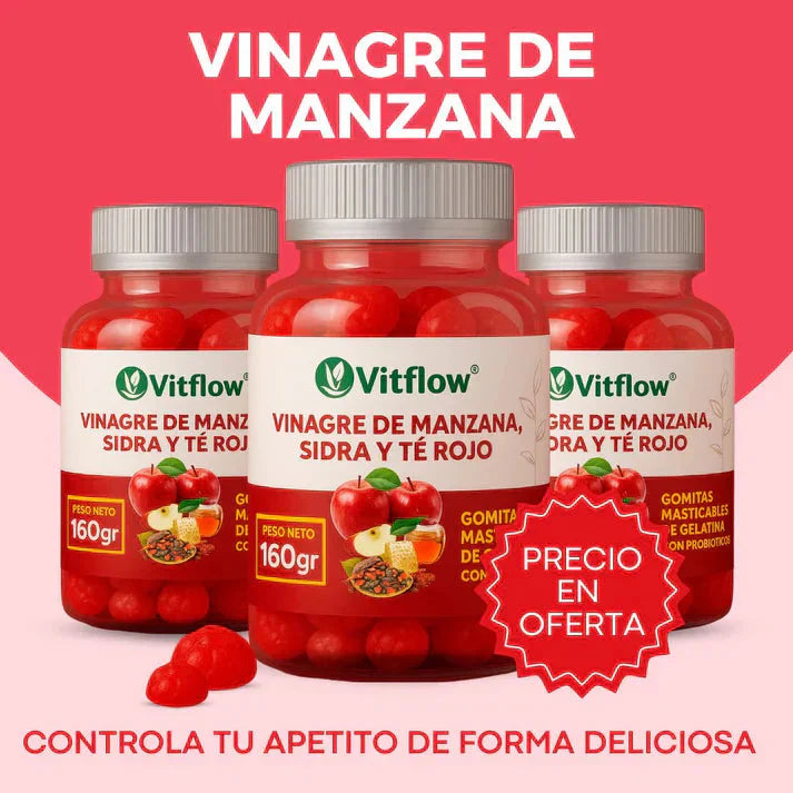 🍏 GOMITAS DE VINAGRE DE MANZANA 🍎